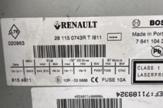 Autoradio d'origine RENAULT SCENIC 3