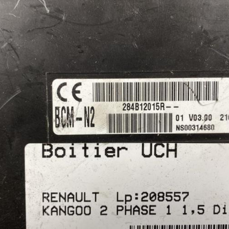 Boitier UCH RENAULT KANGOO 2 Photo n°3