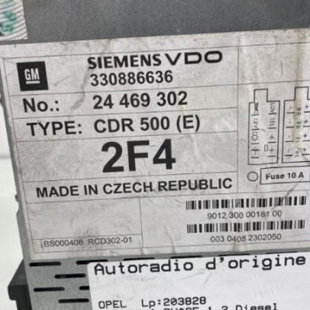 Autoradio d'origine OPEL ZAFIRA A