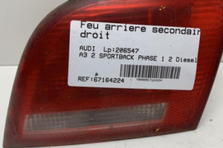 Feu arriere secondaire droit (feux) AUDI A3 2