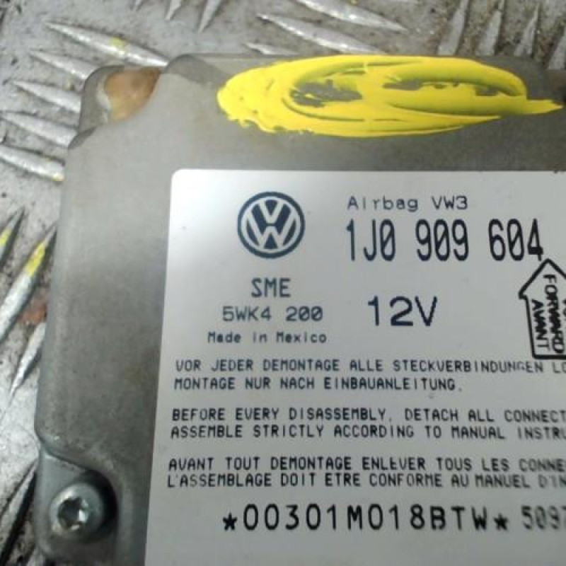 Boitier air bag VOLKSWAGEN PASSAT 4 Photo n°3