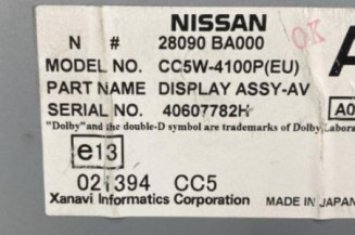 Ecran GPS NISSAN PRIMERA 4