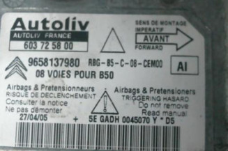 Boitier air bag CITROEN C4 1