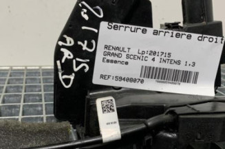 Serrure arriere droit RENAULT GRAND SCENIC 4