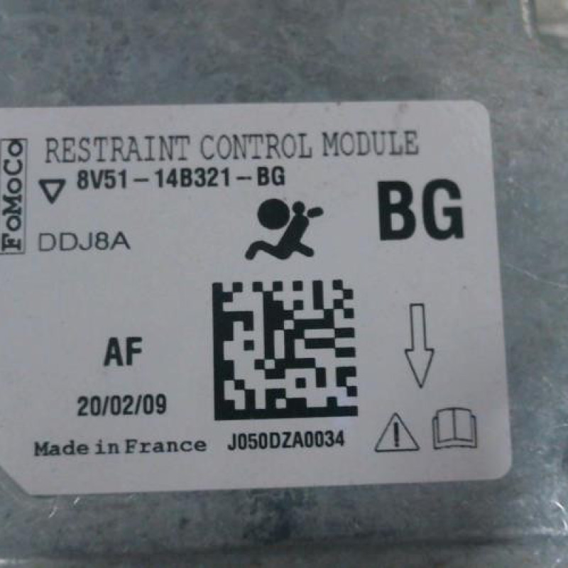 Boitier air bag FORD FIESTA 6 Photo n°3