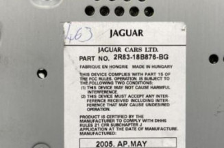 Autoradio d'origine JAGUAR S-TYPE