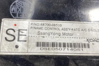 Commande chauffage SSANGYONG REXTON