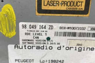 Autoradio d'origine PEUGEOT 301