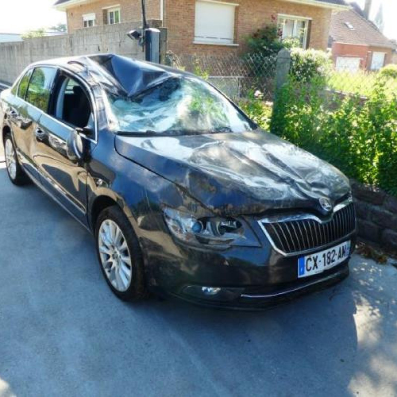 Poignee porte arriere droit SKODA SUPERB 2 Photo n°5