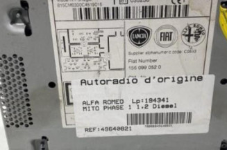 Autoradio d'origine ALFA ROMEO MITO