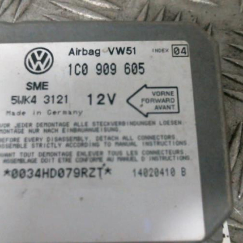 Boitier air bag SEAT ALHAMBRA 1 Photo n°2