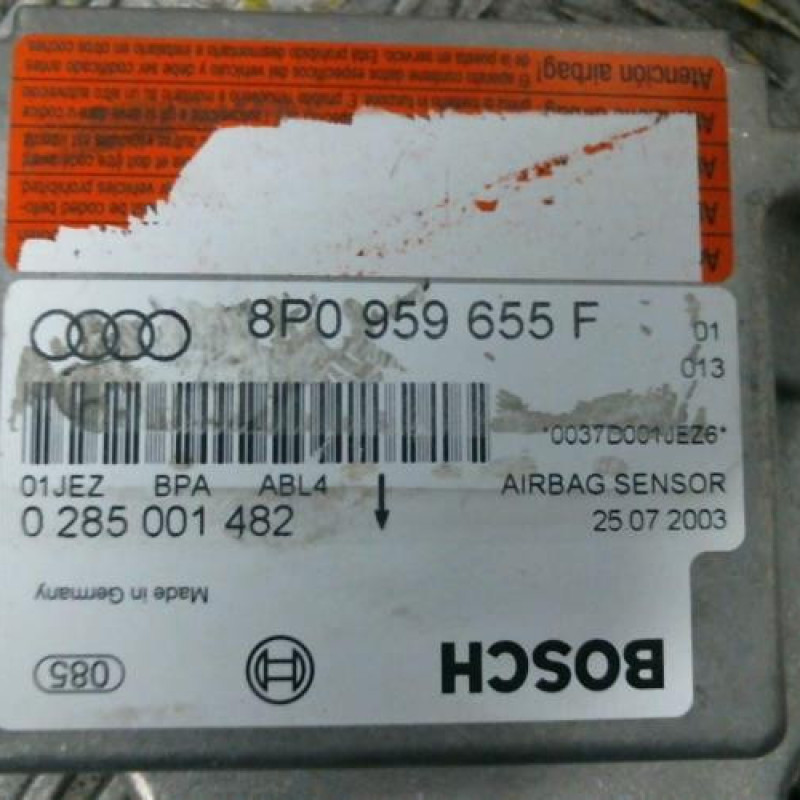 Boitier air bag AUDI A3 2 Photo n°3