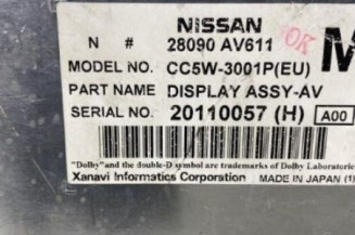 Ecran GPS NISSAN PRIMERA 3