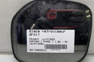 Glace retroviseur droit PEUGEOT PARTNER 1 Photo n°1