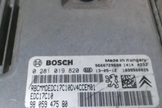 Calculateur moteur PEUGEOT 208 1