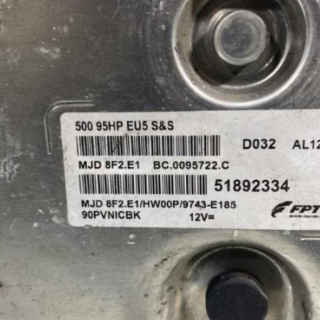 Calculateur moteur FIAT 500 2