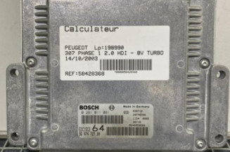 Calculateur moteur PEUGEOT 307