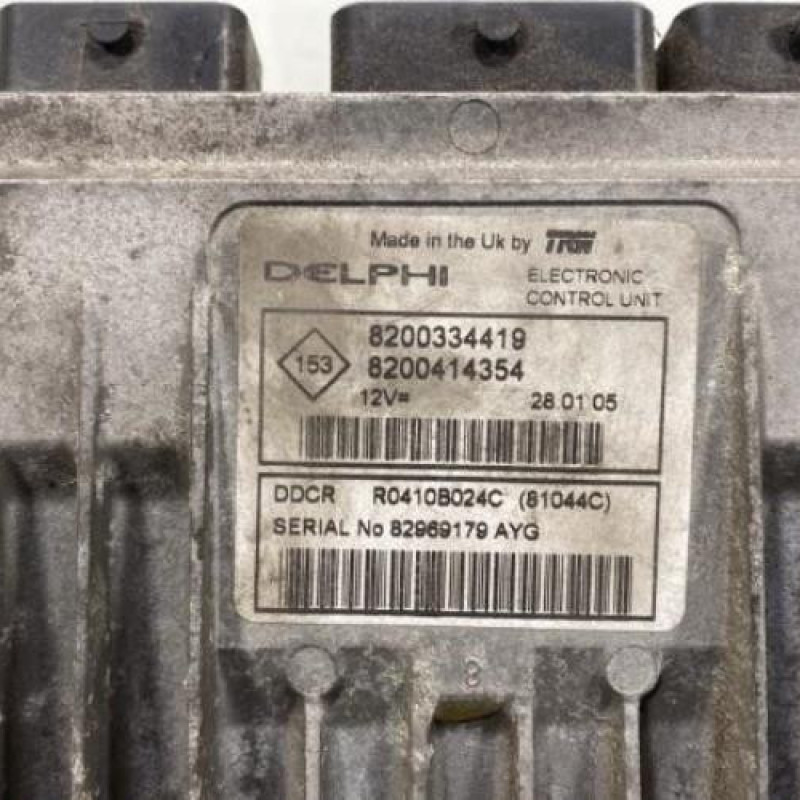 Calculateur moteur RENAULT SCENIC 2 Photo n°2