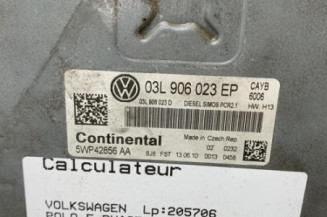 Calculateur moteur VOLKSWAGEN POLO 5