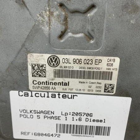 Calculateur moteur VOLKSWAGEN POLO 5