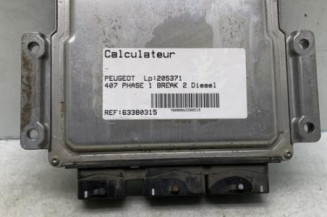 Calculateur moteur PEUGEOT 407 Photo n°1