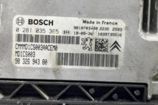 Calculateur moteur CITROEN BERLINGO 3 M