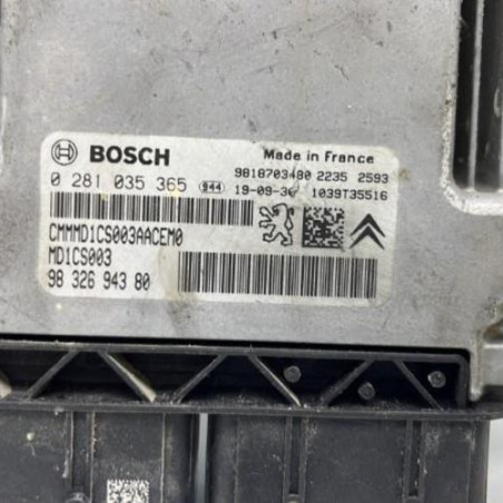 Calculateur moteur CITROEN BERLINGO 3 M