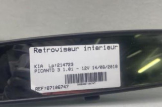 Retroviseur interieur KIA PICANTO 3