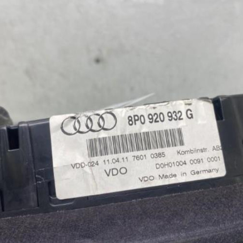 Compteur AUDI A3 2 Photo n°2