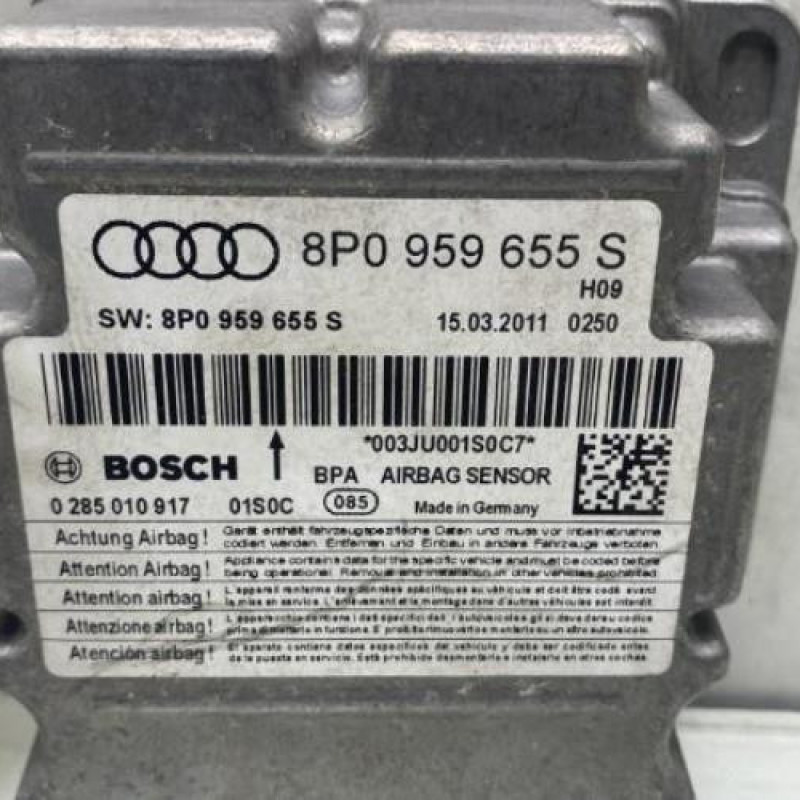 Boitier air bag AUDI A3 2 Photo n°2