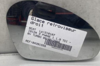 Glace retroviseur droit SEAT IBIZA 3 Photo n°1