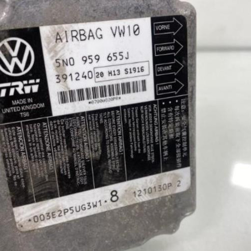 Boitier air bag VOLKSWAGEN TIGUAN 1 Photo n°2