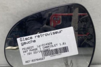 Glace retroviseur gauche PEUGEOT 207