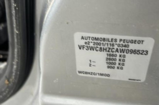 Serrure avant droit PEUGEOT 207