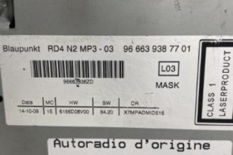 Autoradio d'origine CITROEN C5 2