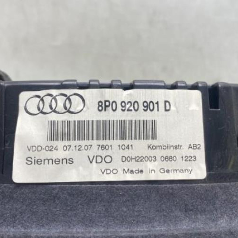 Compteur AUDI A3 2 Photo n°2