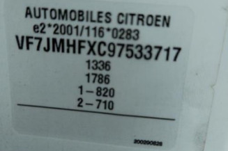 Etrier avant gauche (freinage) CITROEN C2