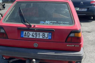 Pare choc arriere VOLKSWAGEN GOLF 2