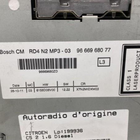 Autoradio d'origine CITROEN C5 2