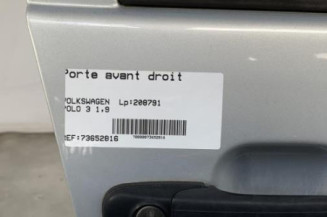 Porte avant droit VOLKSWAGEN POLO 3