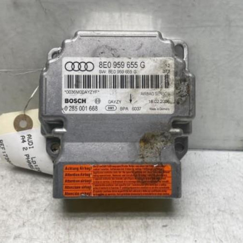 Boitier air bag AUDI A4 2 Photo n°1