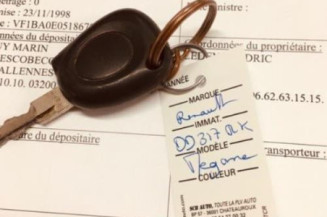 Feu arriere principal droit (feux) RENAULT MEGANE 1