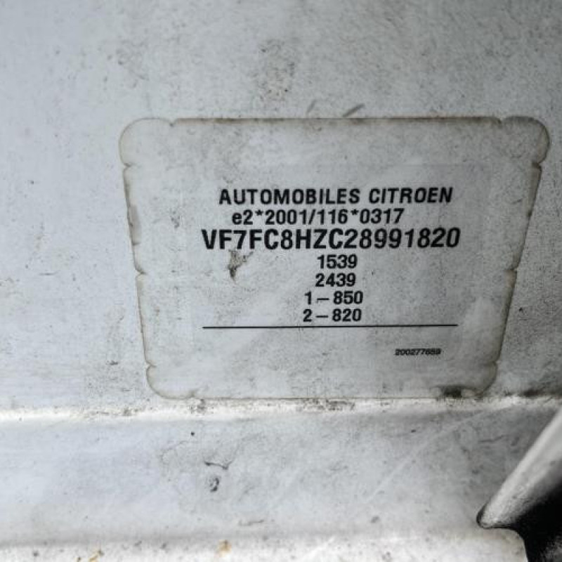 Moteur essuie glace arriere CITROEN C3 1 Photo n°16