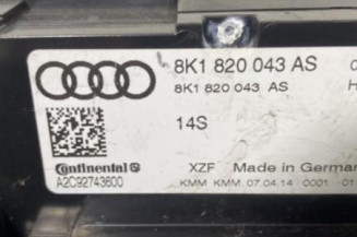 Commande chauffage AUDI A4 3