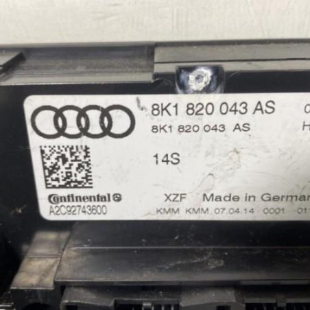 Commande chauffage AUDI A4 3