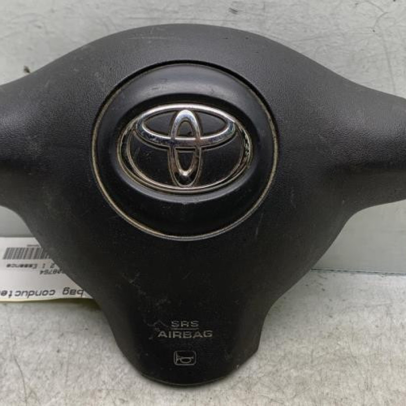 Air bag conducteur TOYOTA YARIS 1 Photo n°1