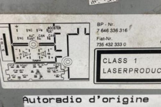 Autoradio d'origine FIAT CROMA 2